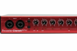 Focusrite Clarett 8Pre  18x20 Thunderbold Audiointerface Preamp