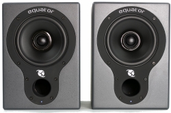 Equator Audio D5 MK II Aktiv Studio Monitor Boxen (Paar) + Tasche