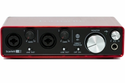 Focusrite SCARLETT 2I2 2nd gen USB Audio Interface Controller