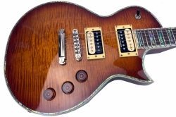 ESP LTD EC-1000FM Amber Sunburst E-Gitarre