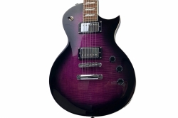 ESP LTD EC-256FM See Thru Purple Sunburs E-Gitarre