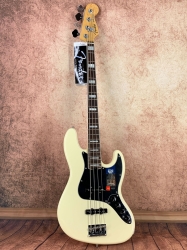 Fender American Elite Jazz Bass RW Olympic White