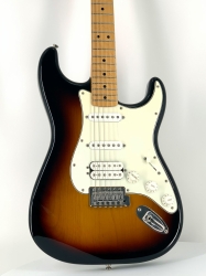 Fender Standard Stratocaster HSS MN BSB E-Gitarre + Fender Case Koffer Hardshell
