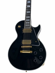 Gibson Les Paul Custom Shop Ebony GH Black Beauty 2017
