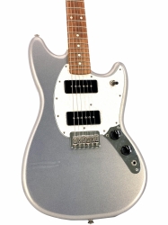 Fender Mustang 90 Silver RW E-Gitarre