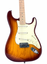 Fender American Deluxe Strat Ash Tobacco Sunburst MN 2009