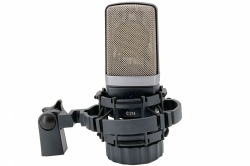 AKG Pro Audio C214 Kondensator Mikrofon + Pop Schutz, Spinne