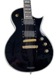 ESP LTD EC-1000 Deluxe Gloss Black + Hard Gigbag